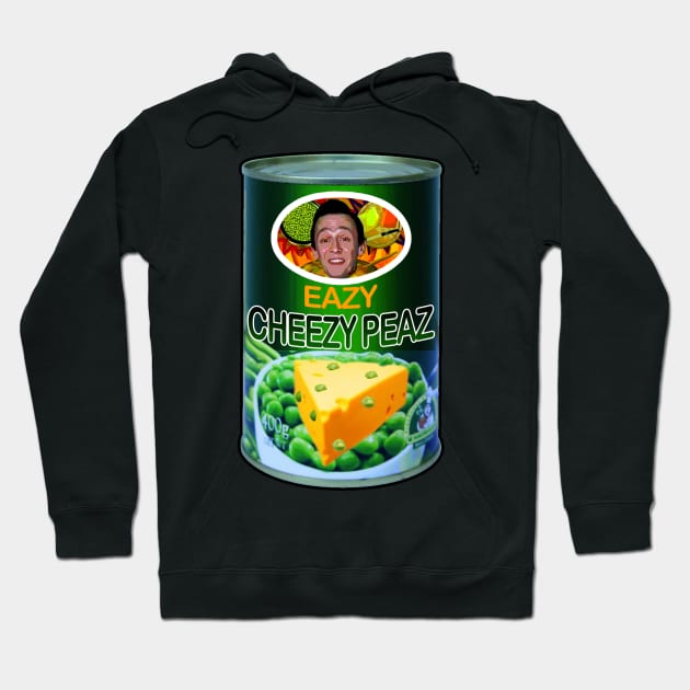 Eazy Cheezy Peaz Hoodie by Meta Cortex